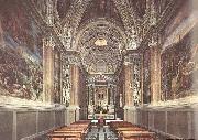 Michelangelo Buonarroti View of the Chapel oil painting artist